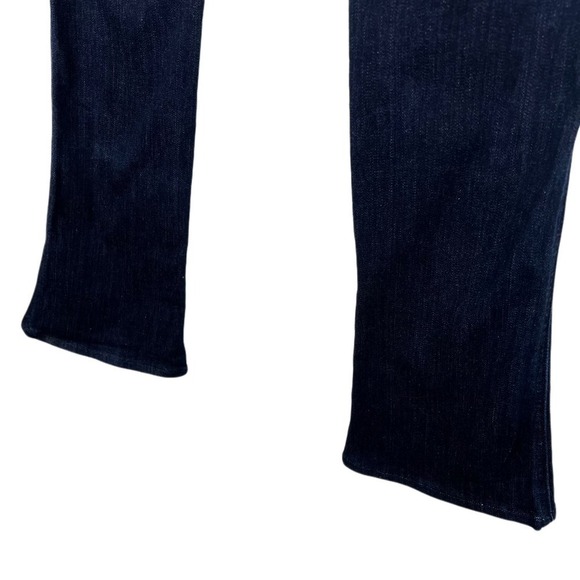 7 For All Mankind Dark Wash Denim Kaylie Boot Cut / Mini Flare Jeans Size 26 - Picture 3 of 9